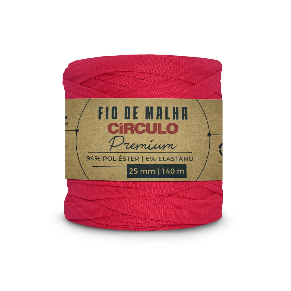 Fio de Malha Premium Círculo 3748 (Rosa Vermelha)