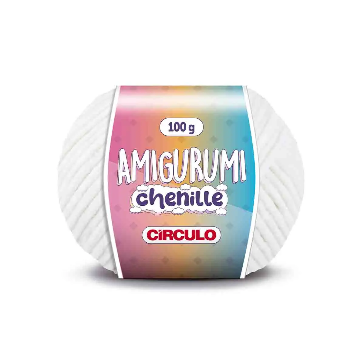 Linha Amigurumi Chenille Círculo 8176 (Off White)