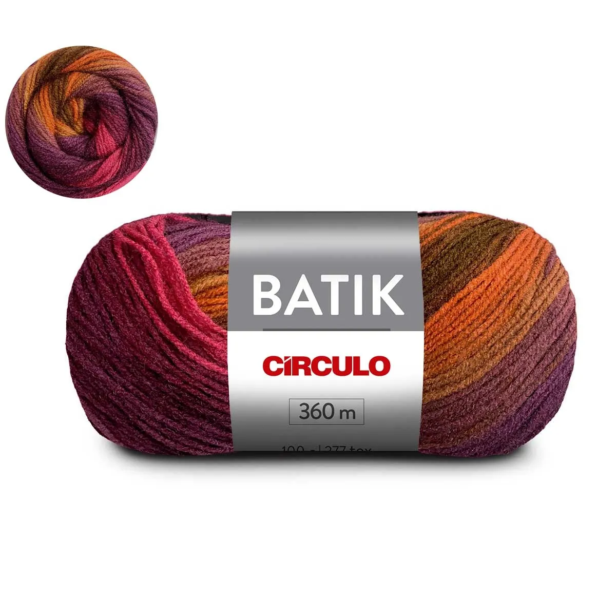 Lã Batik Círculo 9306 (Caqui)