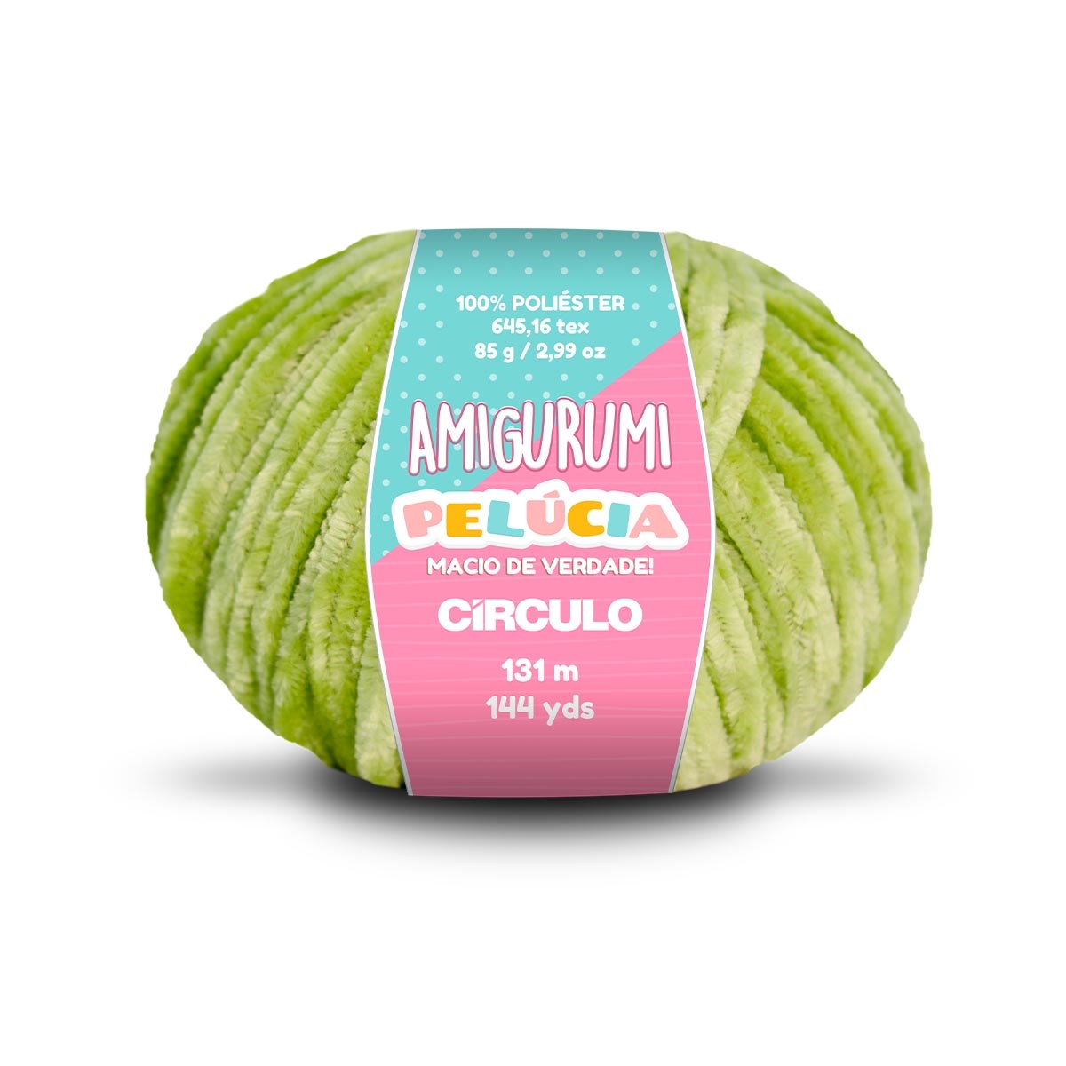 Linha Amigurumi Pelúcia Círculo 5800 (Pistache)