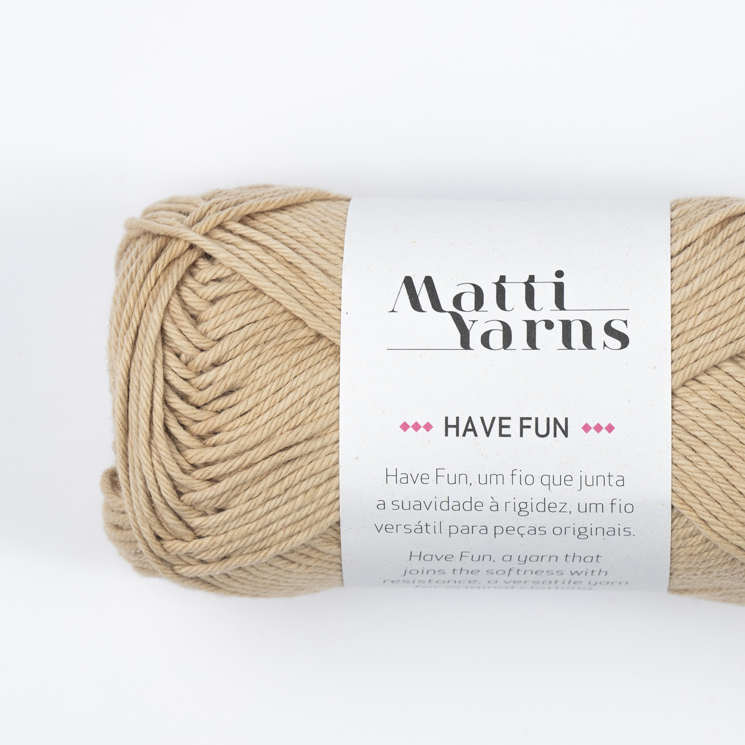 Linha Have Fun (Amigurumi) Matti Yarns 1003 (Bege)