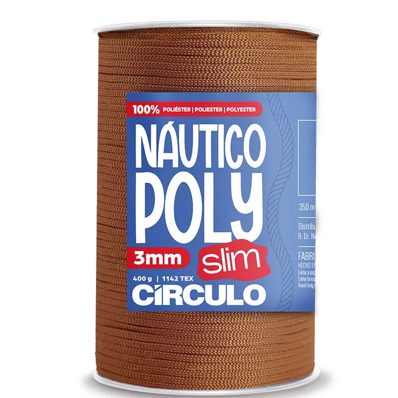 Fio Náutico Poly 3mm 7087 (Bombom) - Círculo