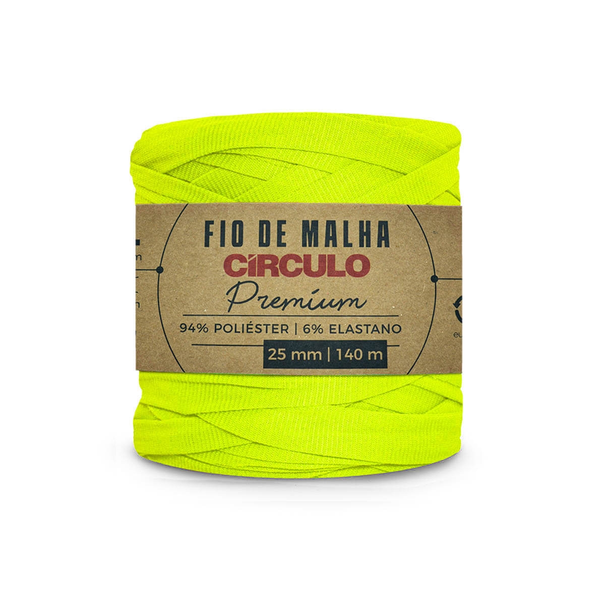 Fio de Malha Premium Círculo 780 (Amarelo Neon)