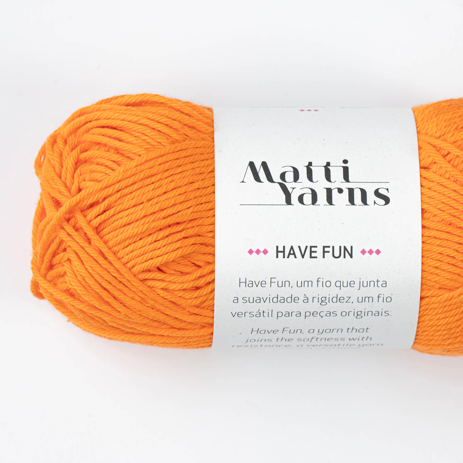 Linha Have Fun (Amigurumi) Matti Yarns 3007 (Laranja Neon)