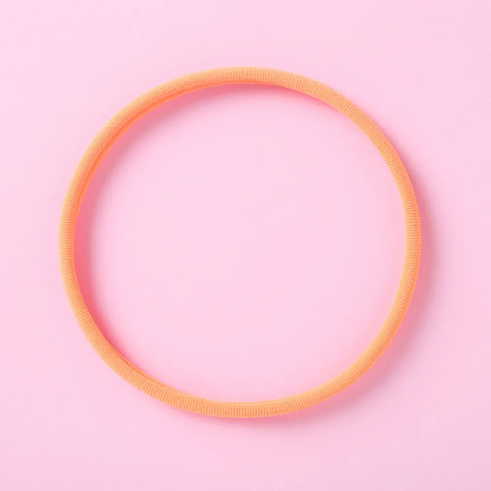 Faixa de Cabelo Recém Nascido (Bege)