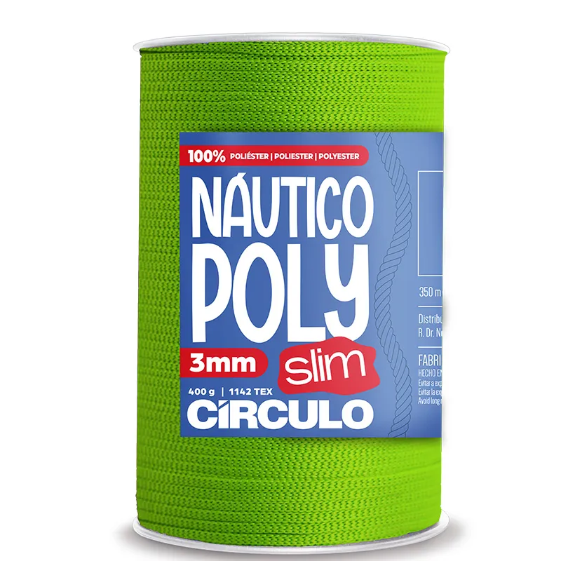 Fio Náutico Poly 3mm 5806 (Limonada) - Círculo