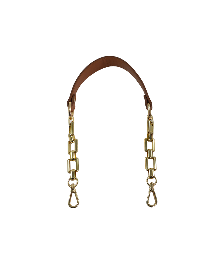 Alça  PU com Corrente 55cm- Círculo