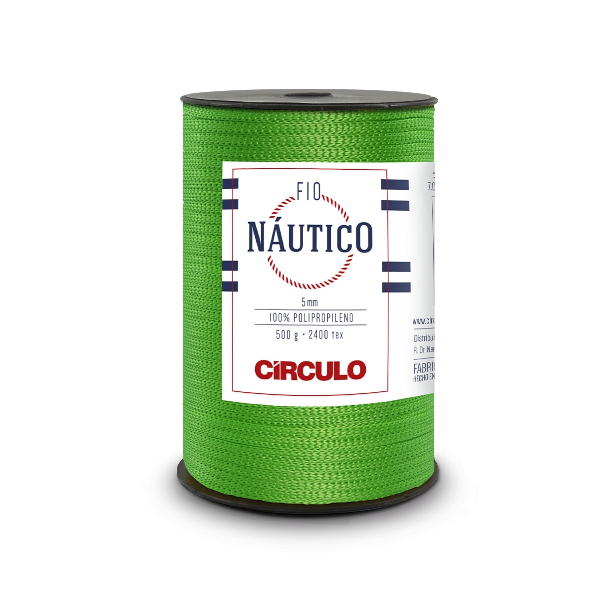 Fio Náutico 5mm Círculo 5247 (Verde Neon)