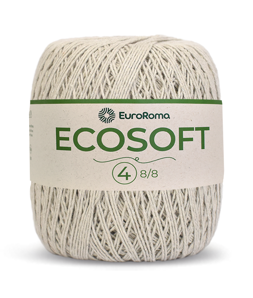 Barbante Ecosoft N4 Euroroma - 300 (Caqui)