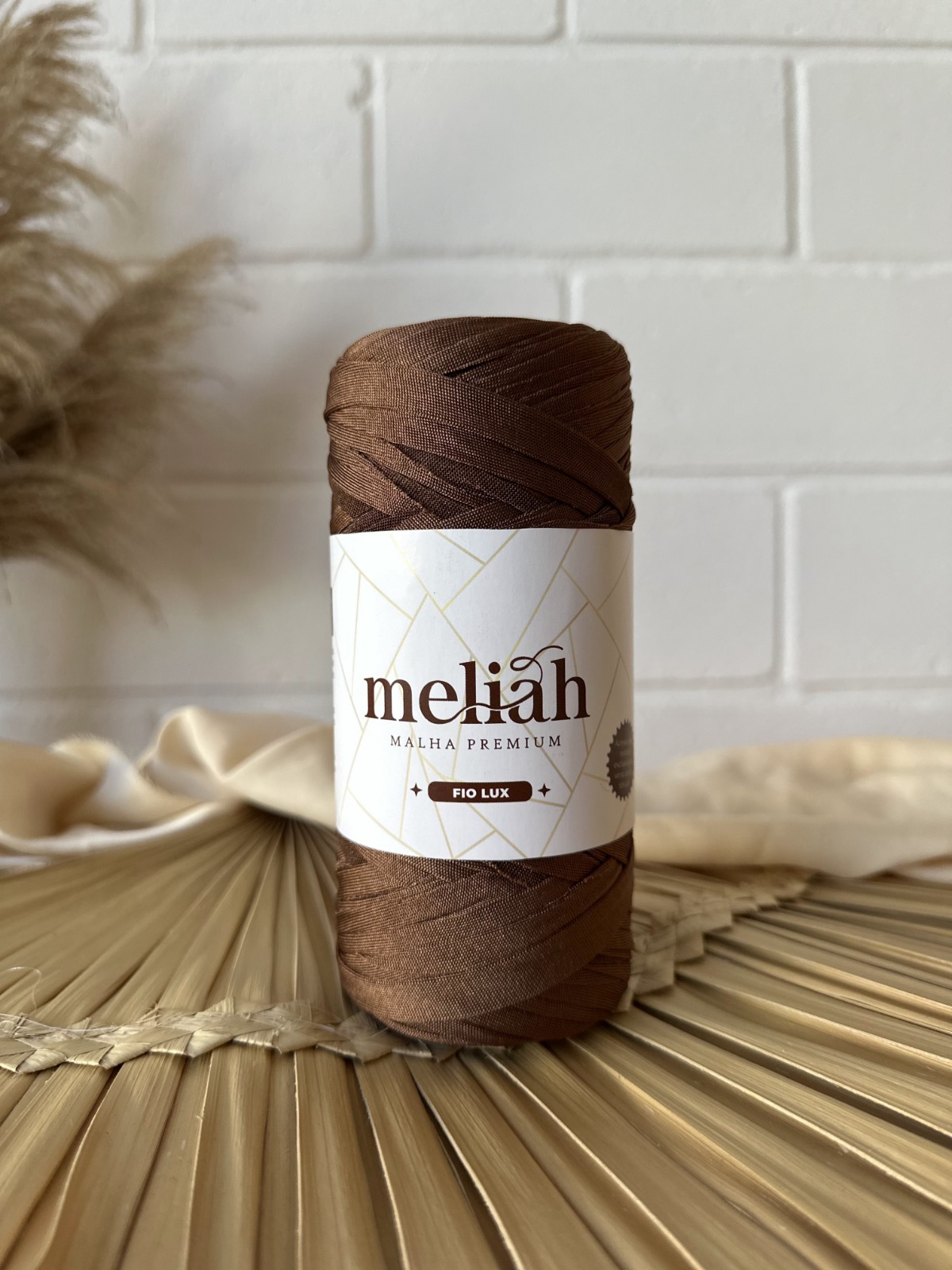 Fio de malha Premium Lux - Cor  Avelã