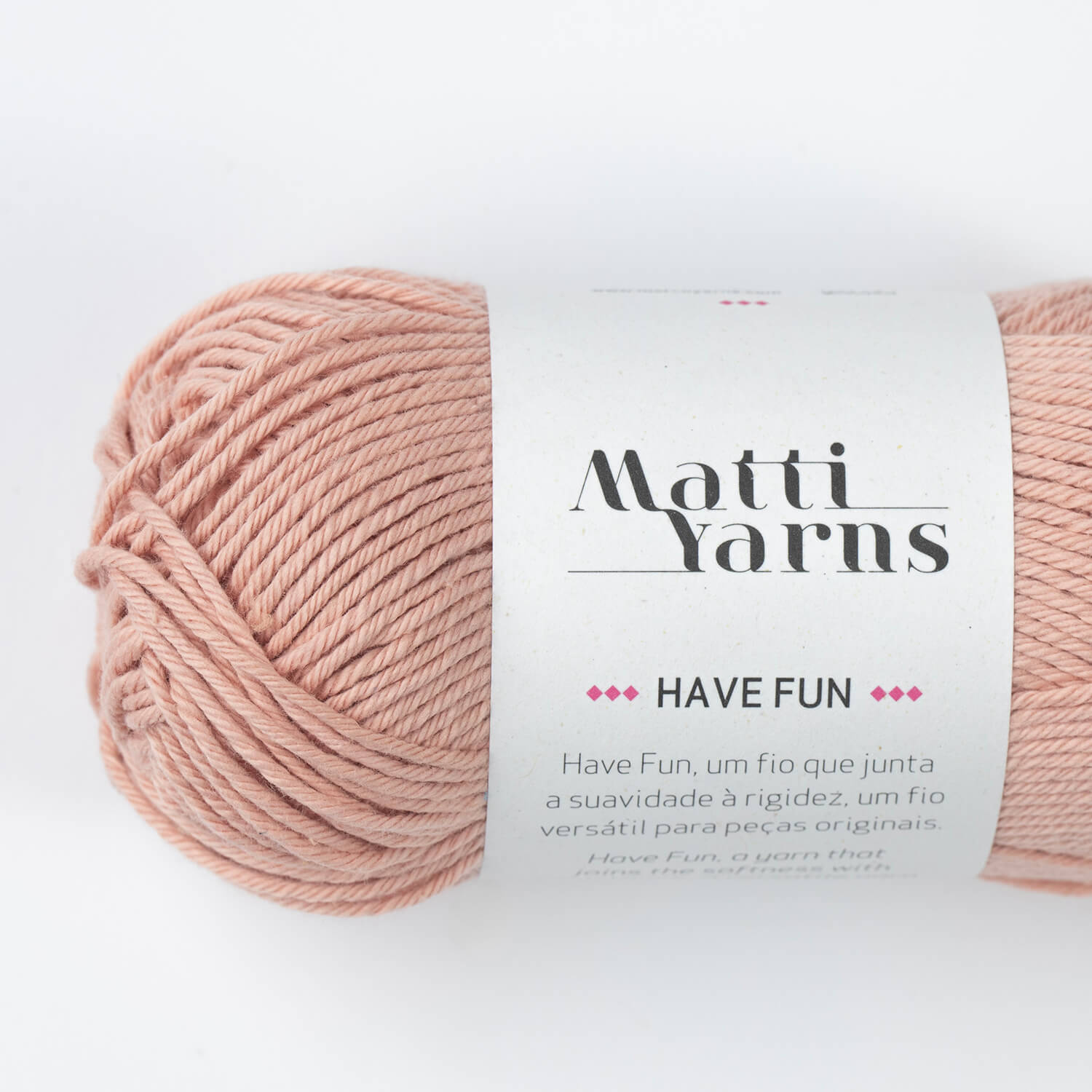 Linha Have Fun (Amigurumi) Matti Yarns 4003 (Rosa Seco)