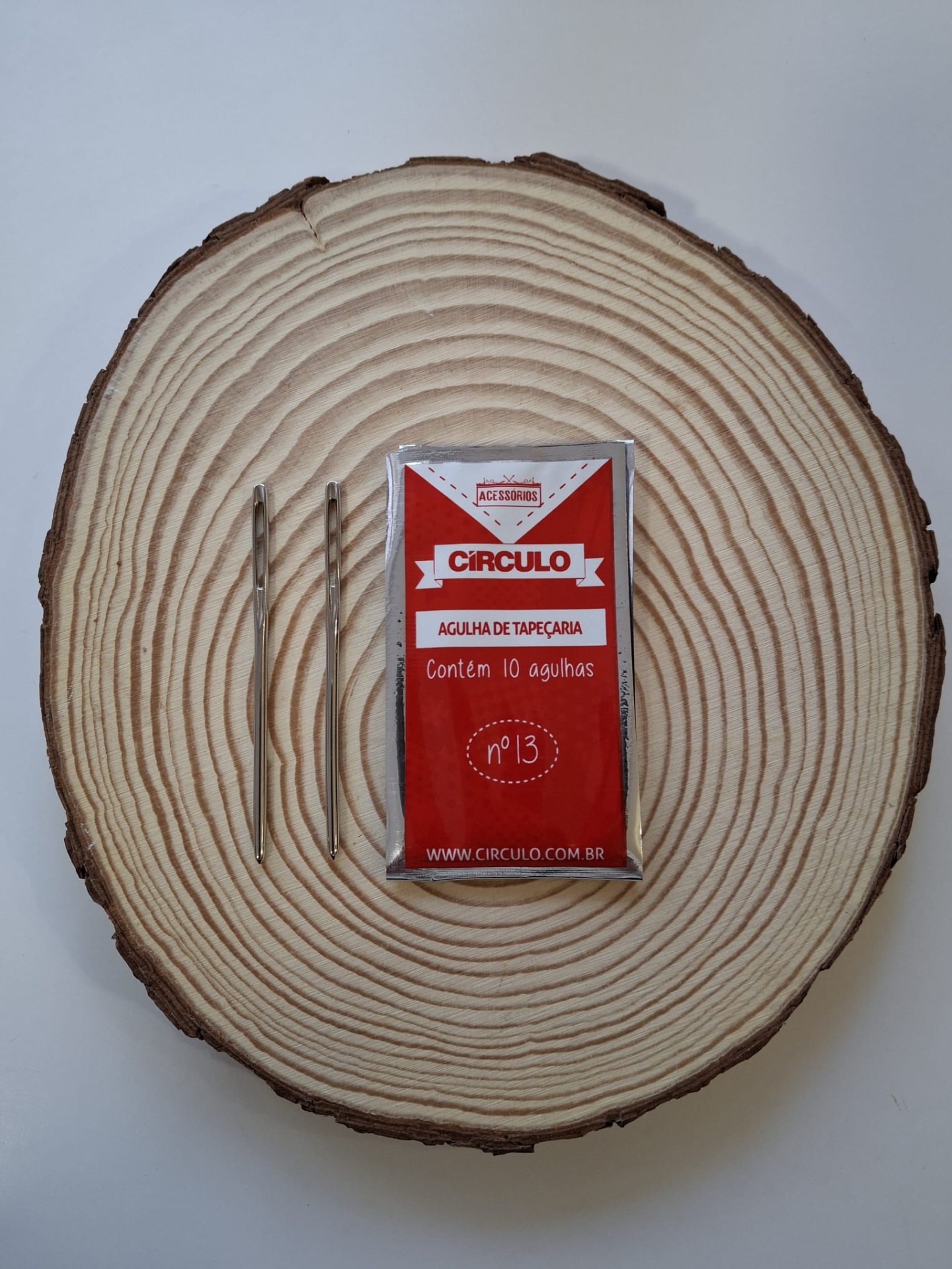 Agulha de tapeçaria N.13- Círculo (Unidade)