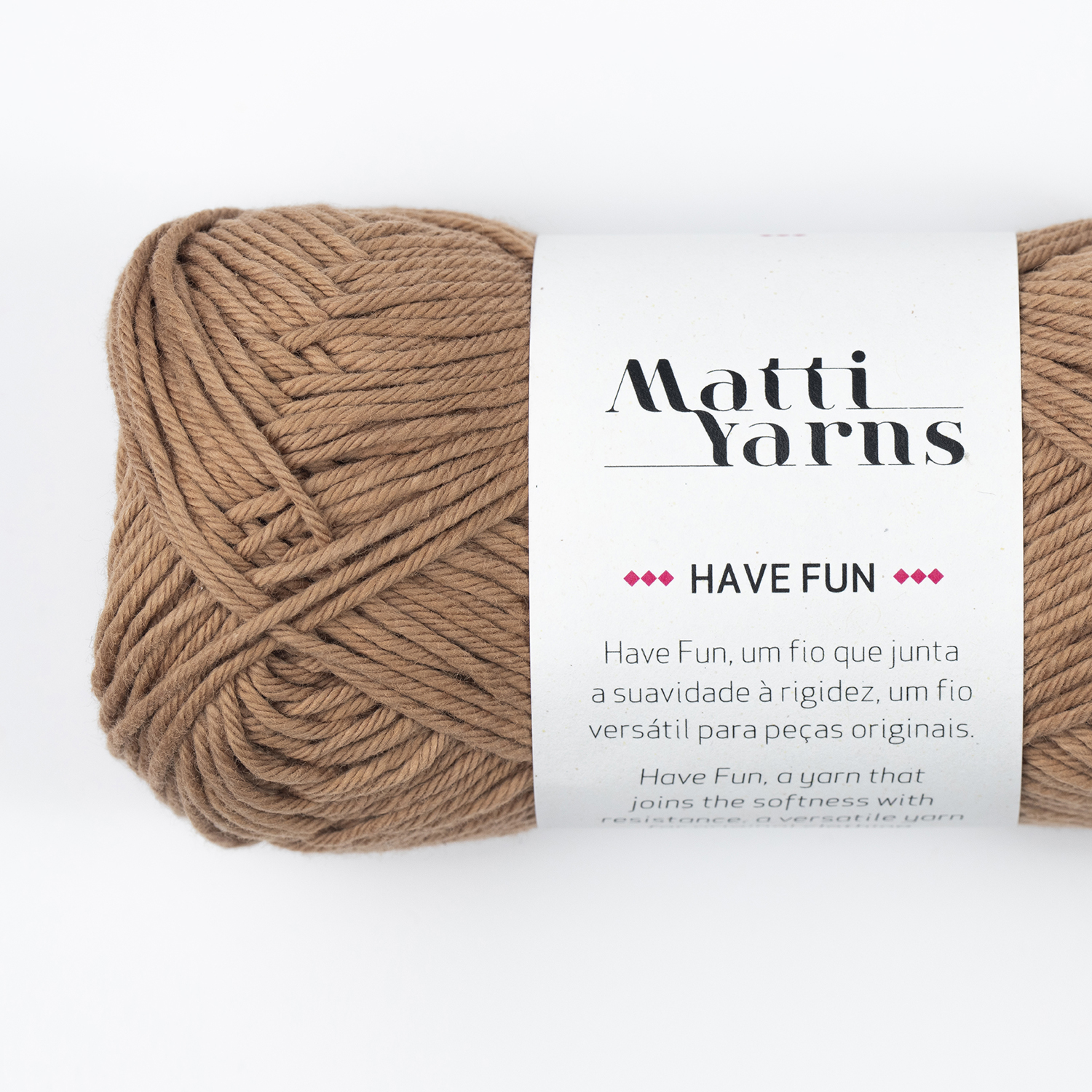 Linha Have Fun (Amigurumi) Matti Yarns 1004 (Canela)