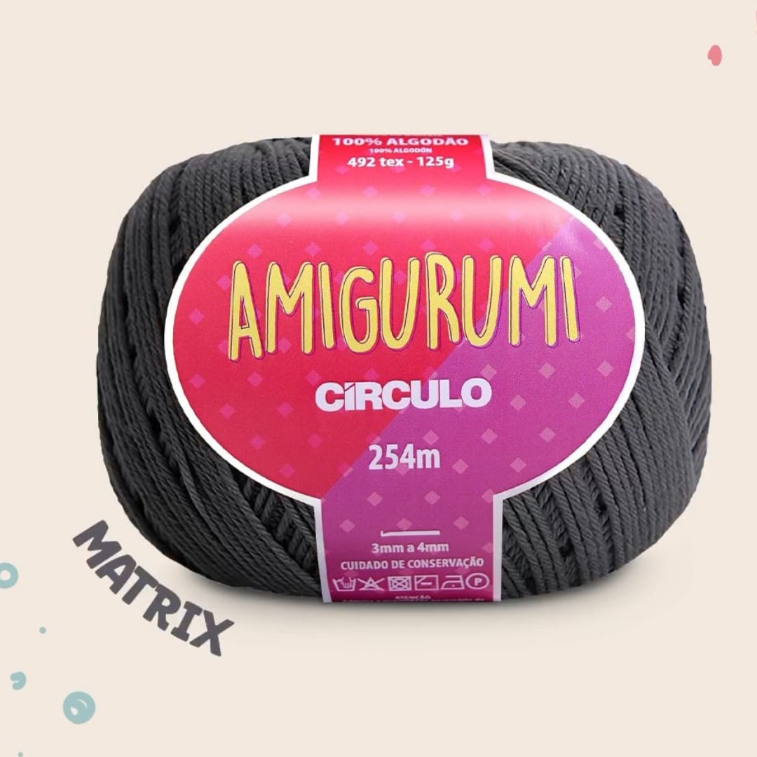 Linha Amigurumi Círculo 8069 (Matrix)