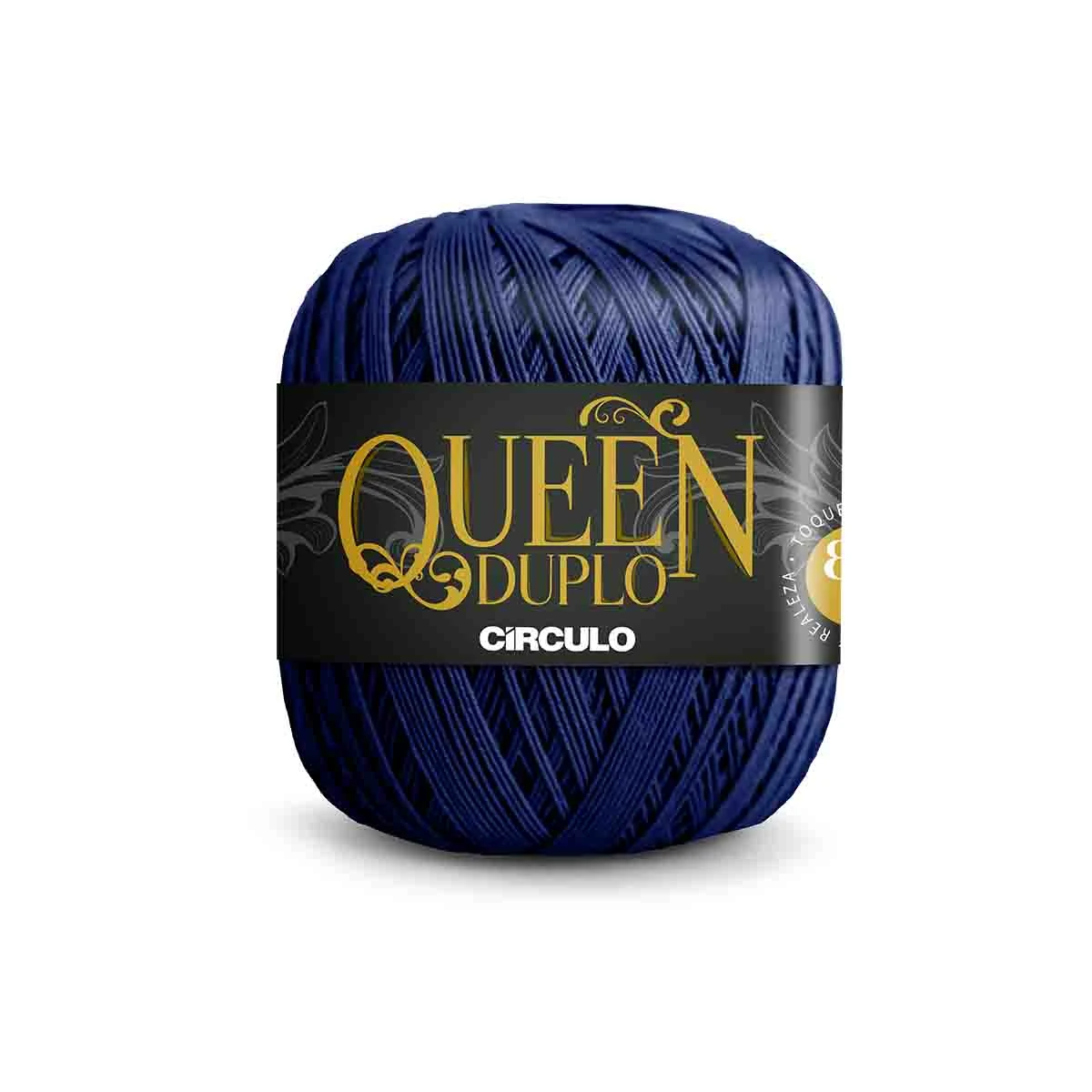 Linha Queen Duplo Círculo 2856 (Anil Profundo)