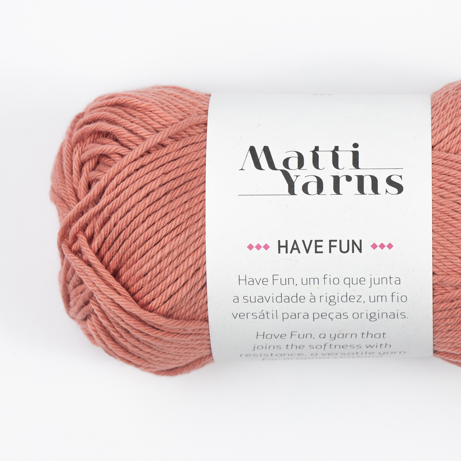 Linha Have Fun (Amigurumi) Matti Yarns 4004 (Coral Claro)