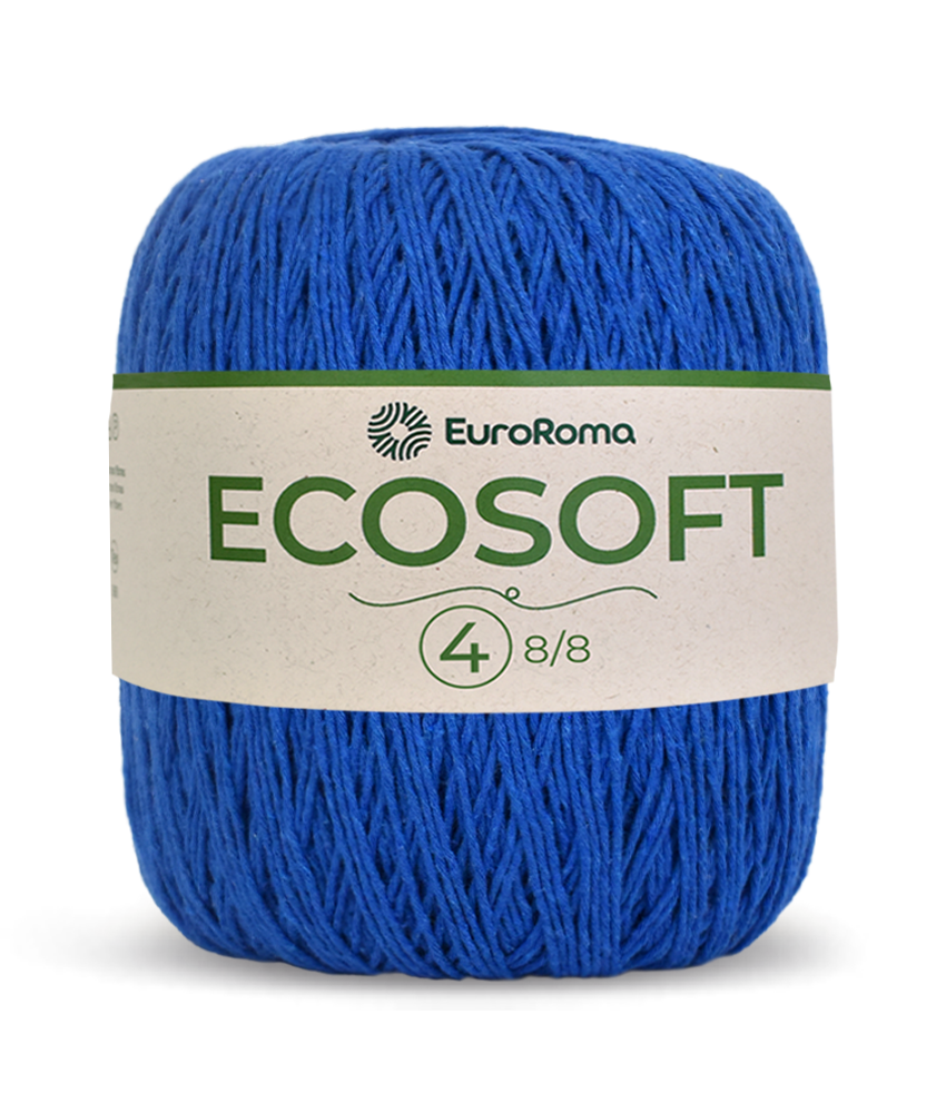 Barbante Ecosoft N4 Euroroma - 903(Azul Royal)
