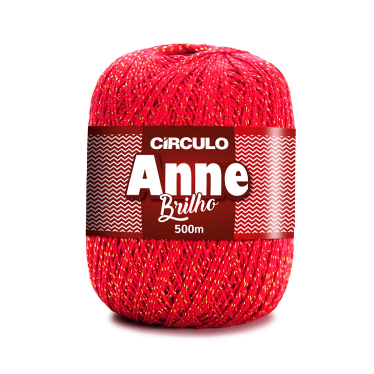 Linha Anne  Brilho Círculo 3528 (Carmim)
