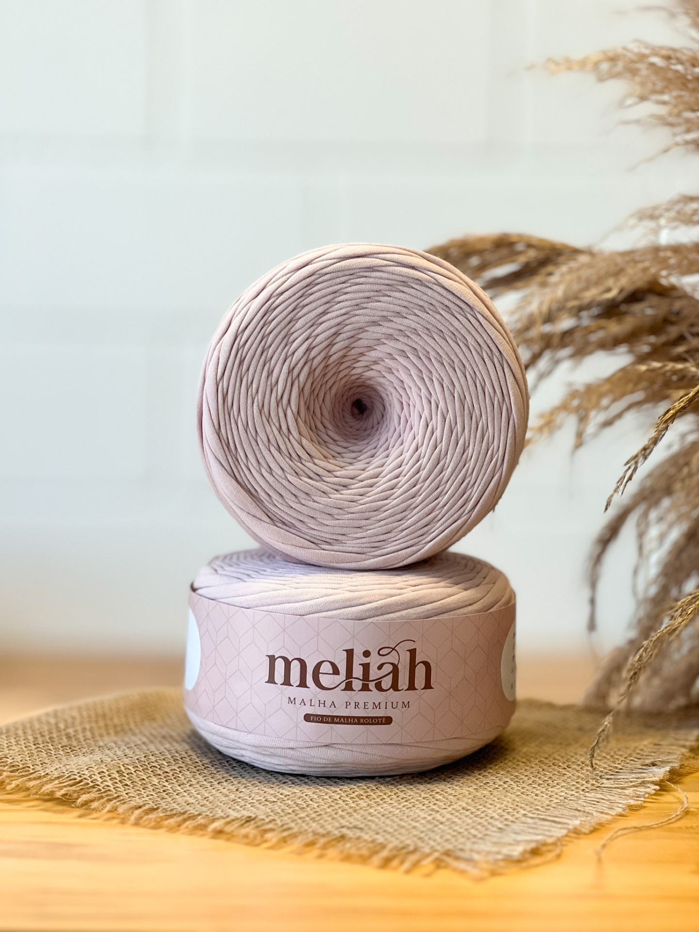 Fio de Malha Premium Meliah 35mm - Nude