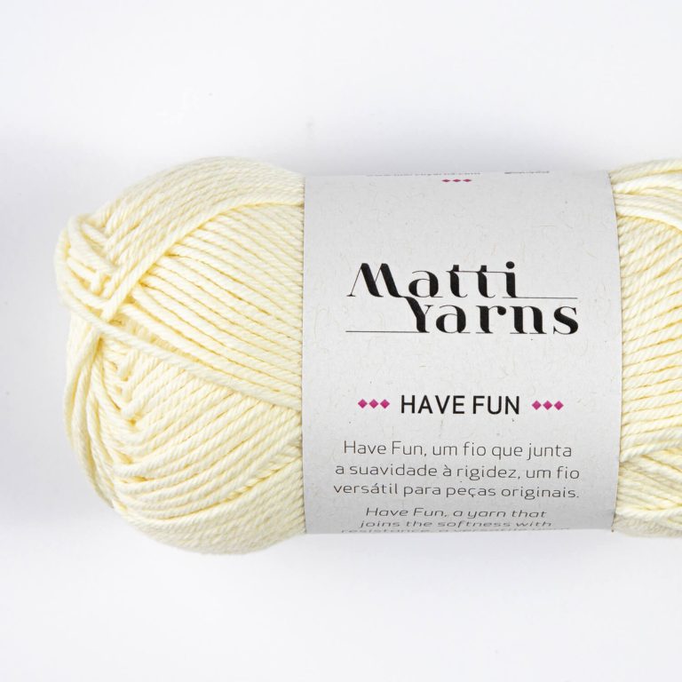 Linha Have Fun (Amigurumi) Matti Yarns  2006 (Amarelo Bebe)