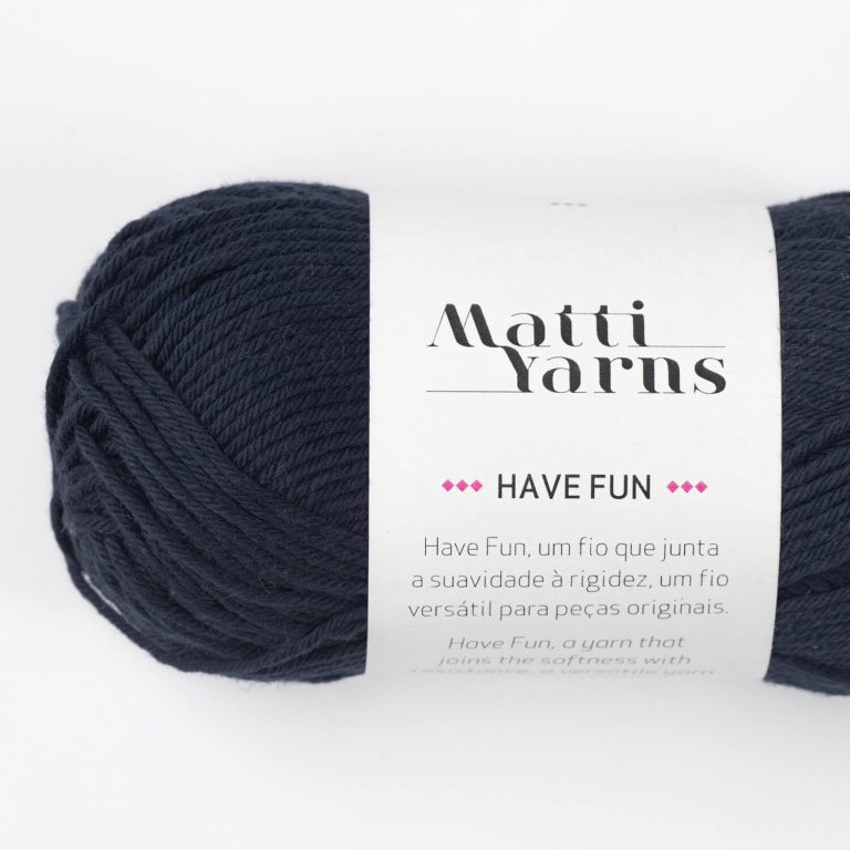 Linha Have Fun (Amigurumi) Matti Yarns  7013 (Azul Marinho)