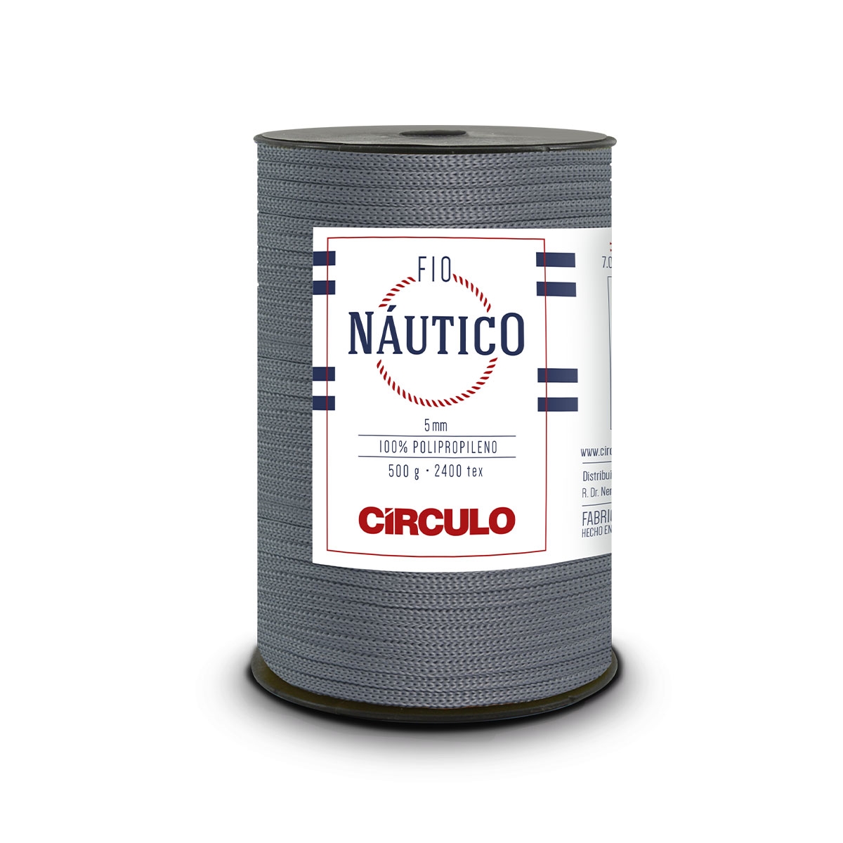 Fio Náutico 5mm Círculo 8065 (Granizo)