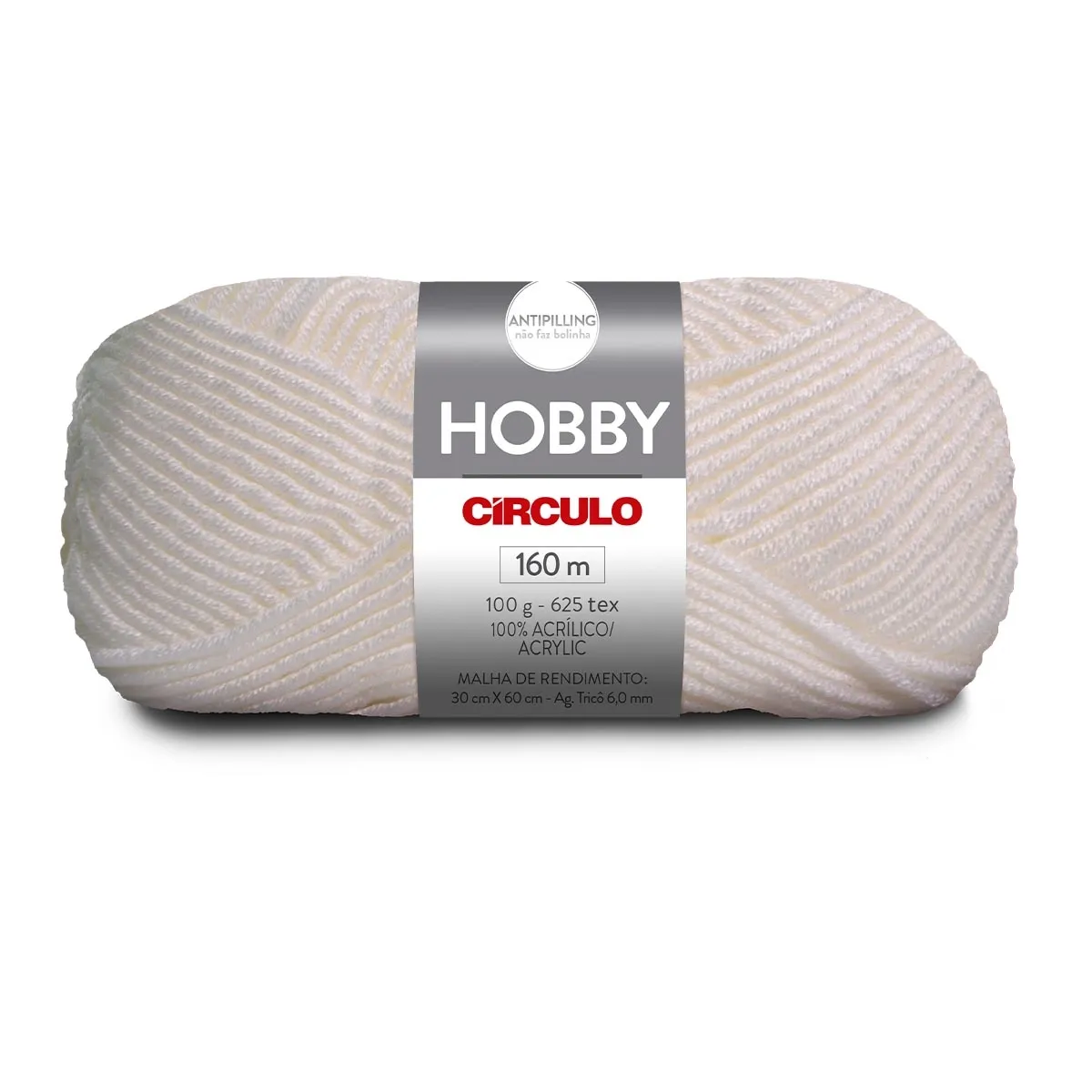 Lã Hobby Círculo 10 (Branco)