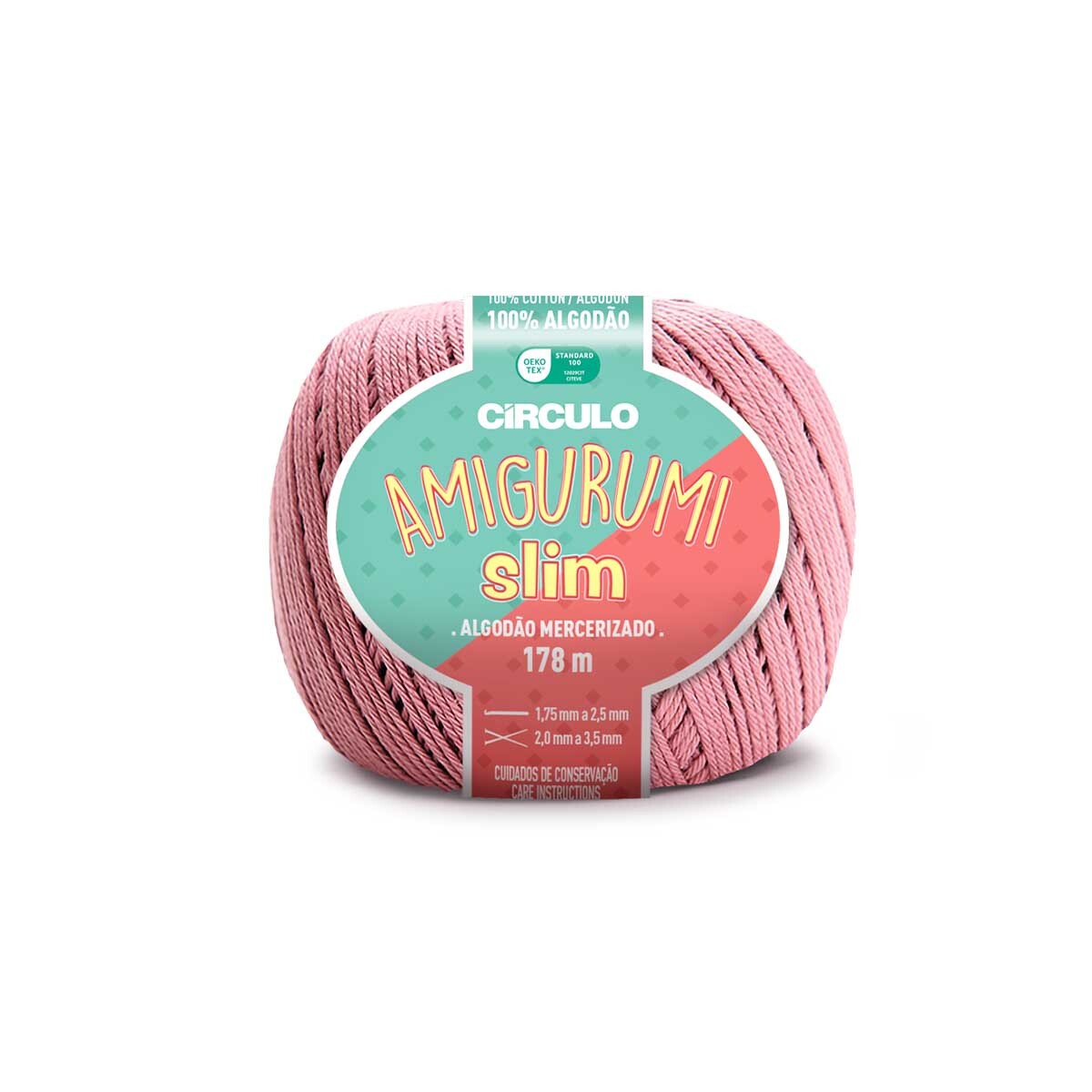 Linha Amigurumi Slim Círculo 3201(Camafeu)