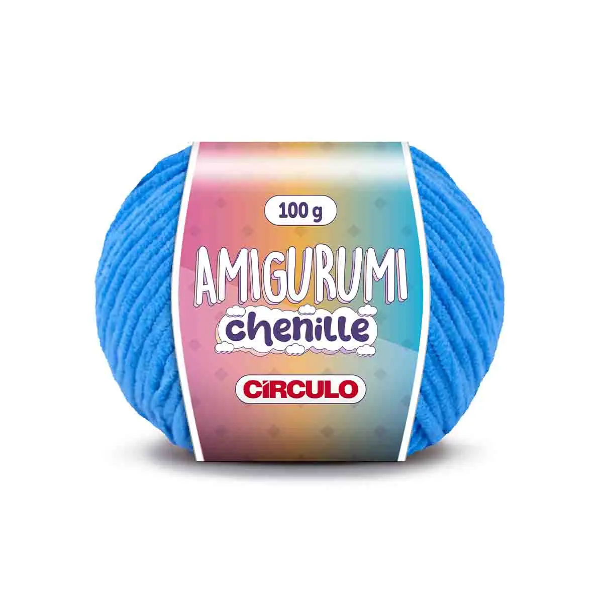 Linha Amigurumi Chenille Círculo 2500 (Acqua)