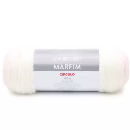 Lã Marfim Círculo 9058 (Roselle)