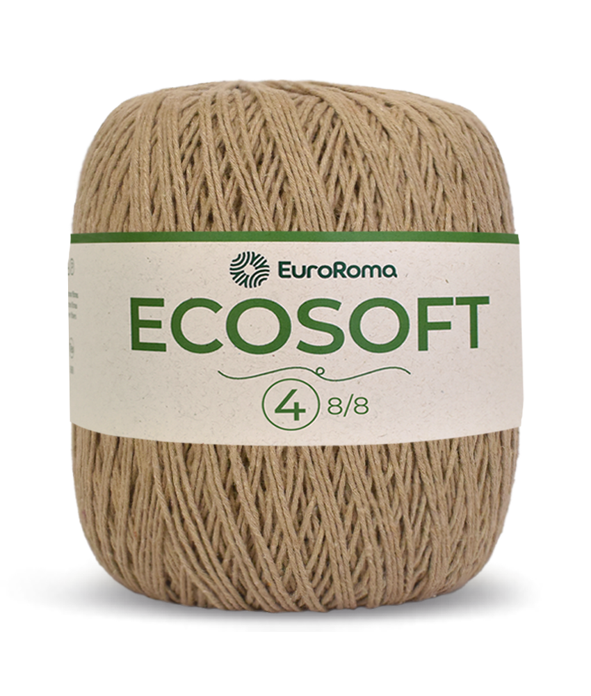 Barbante Ecosoft N4 Euroroma - 1110 (Bege)