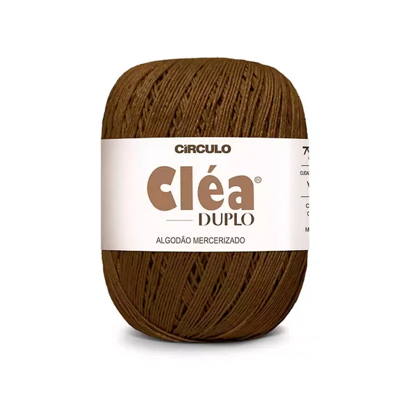 Linha Cléa Duplo Círculo 7382 (Chocolate)