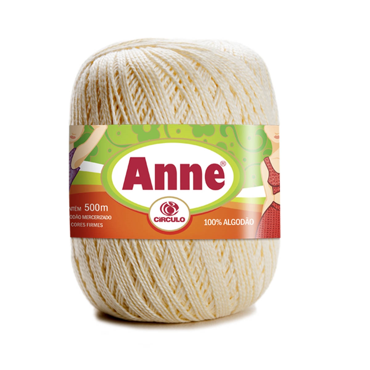 Linha Anne Círculo 1074(Creme)