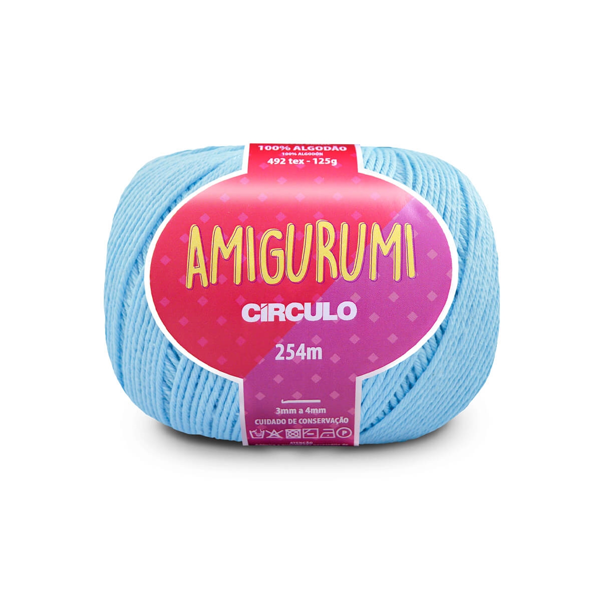 Linha Amigurumi Círculo 2012 (Azul Candy)