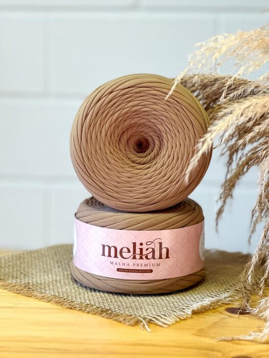 Fio de Malha Premium Meliah 35mm - Café com Leite