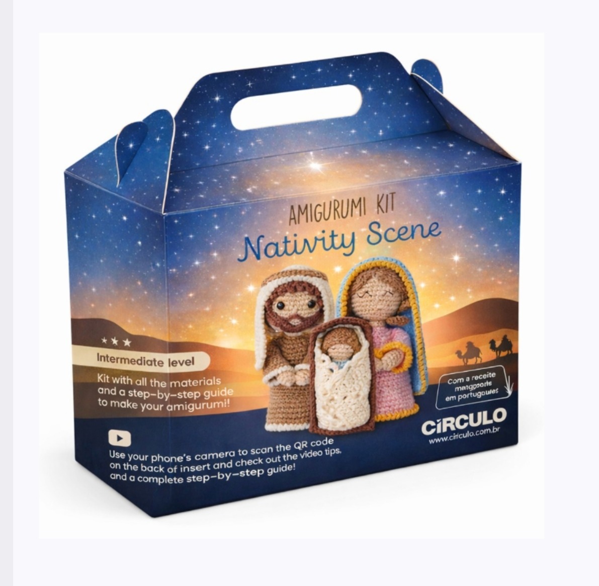 Kit Amigurumi Presépio - Círculo