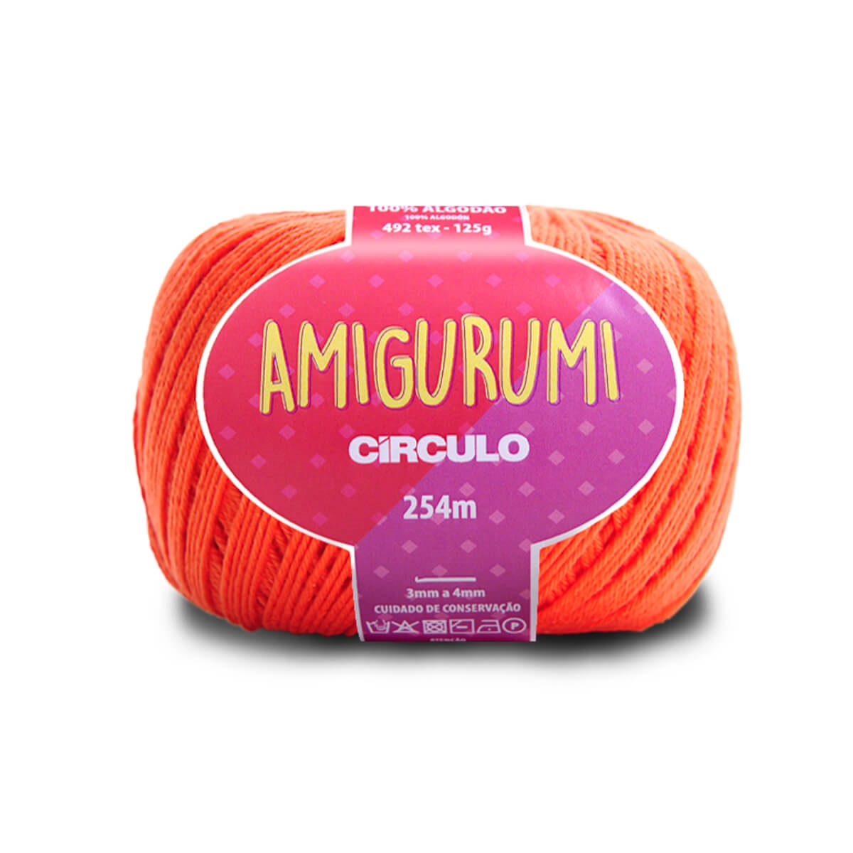 Linha Amigurumi Círculo 4448 (Tijolo)
