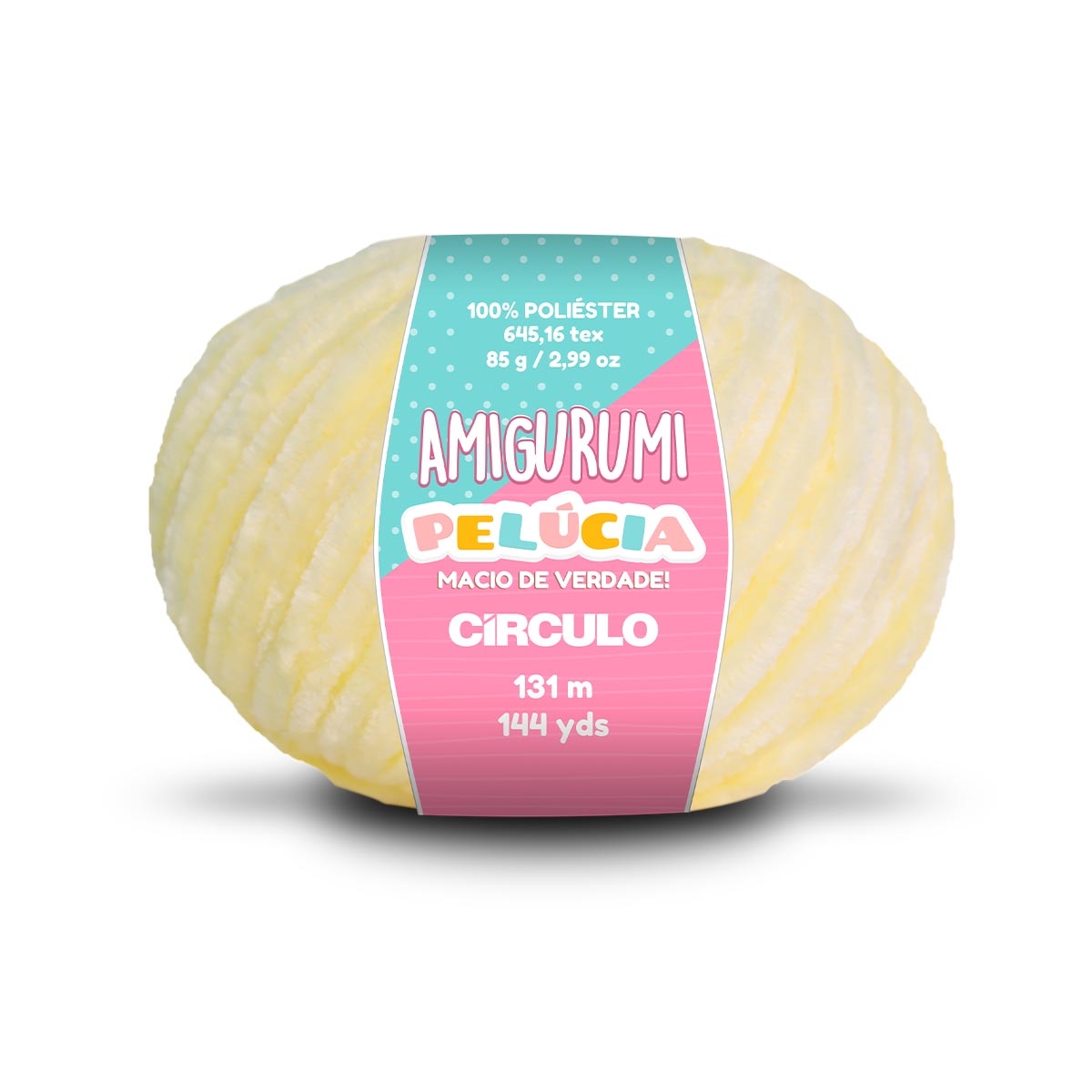 Linha Amigurumi Pelúcia Círculo 1112 (Creme)
