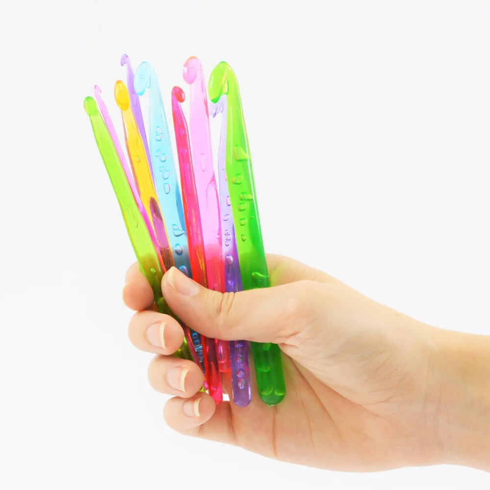 Kit Agulhas de Crochê Acrílico Círculo