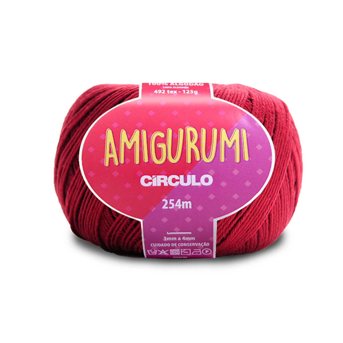 Linha Amigurumi Círculo 7136 (Marsala)