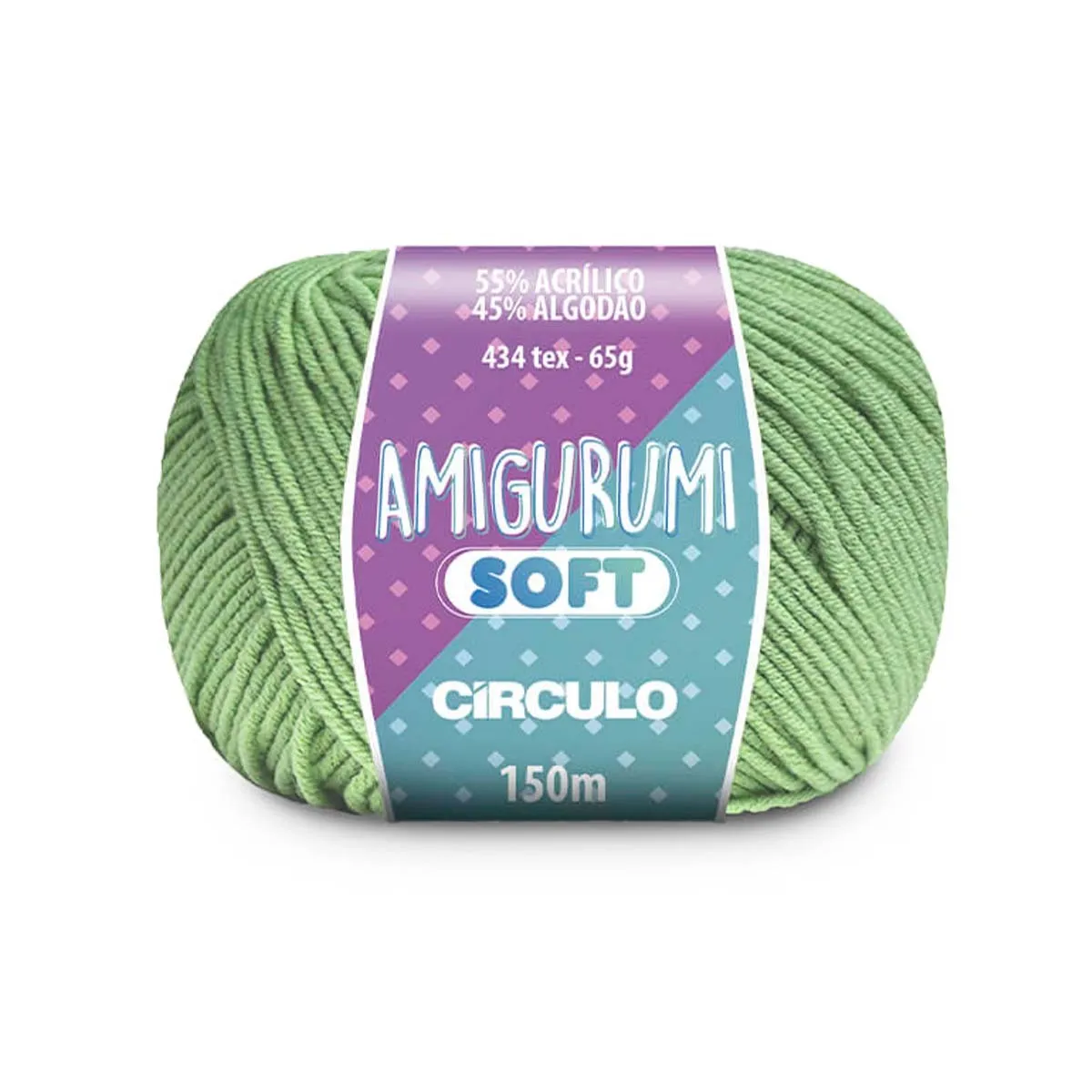 Linha Amigurumi Soft Círculo 5069 (Samambaia)