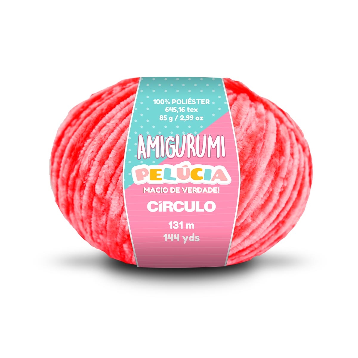 Linha Amigurumi Pelúcia Círculo 3334 (Tulipa)