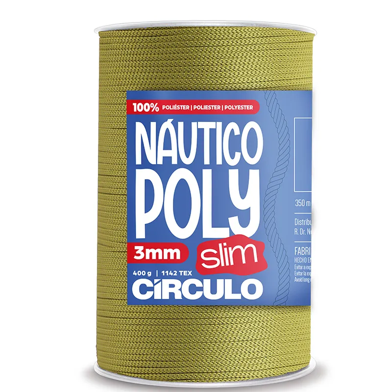 Fio Náutico Poly 3mm 7625 (Castanha) - Círculo