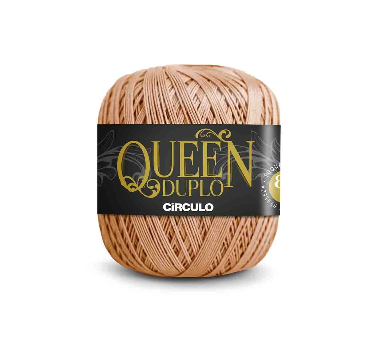 Linha Queen Duplo Círculo 7625 (Castanha)
