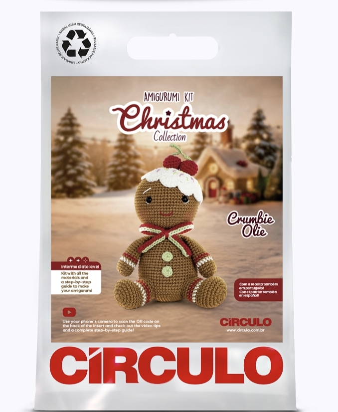 Kit  Amigurumi Círculo - Cumbie Olie