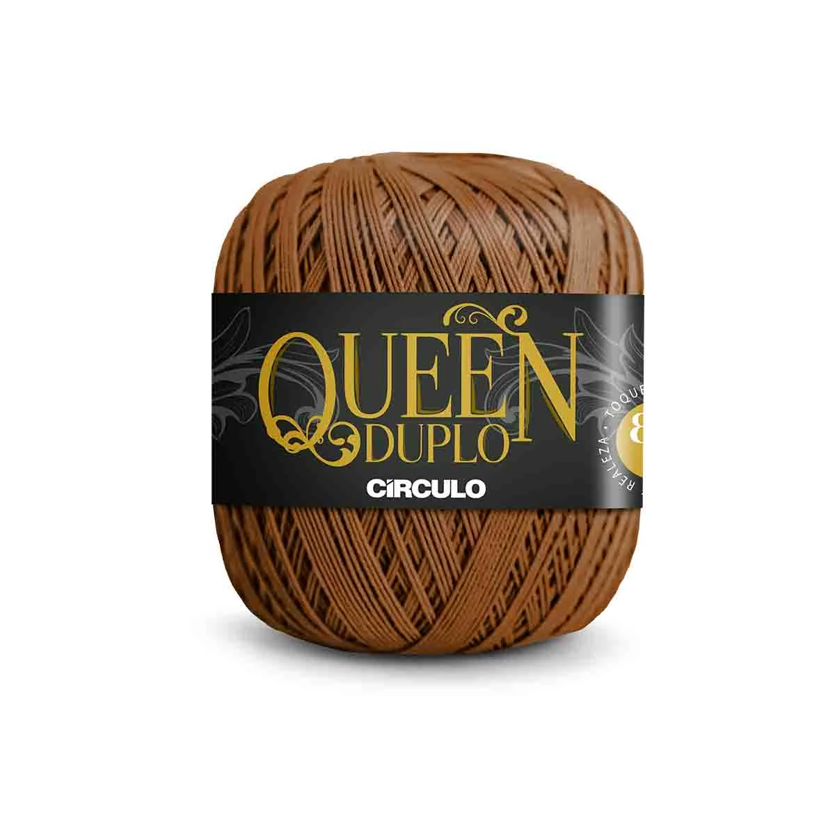 Linha Queen Duplo Círculo 7569 (Brigadeiro)