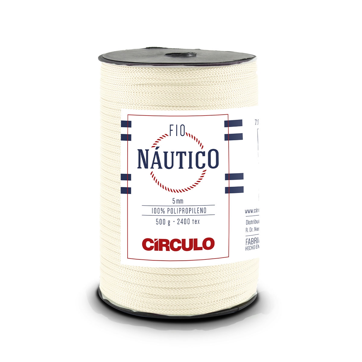 Fio Náutico 5mm Círculo 1074 (Creme)