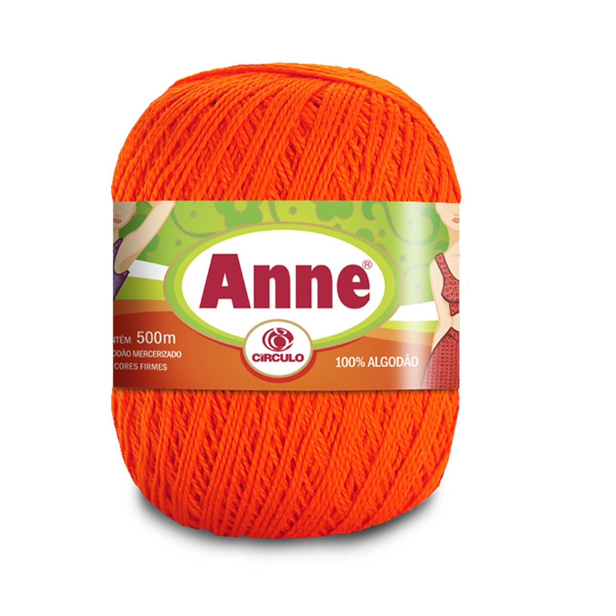 Linha Anne Círculo 4445 (Tangerina)