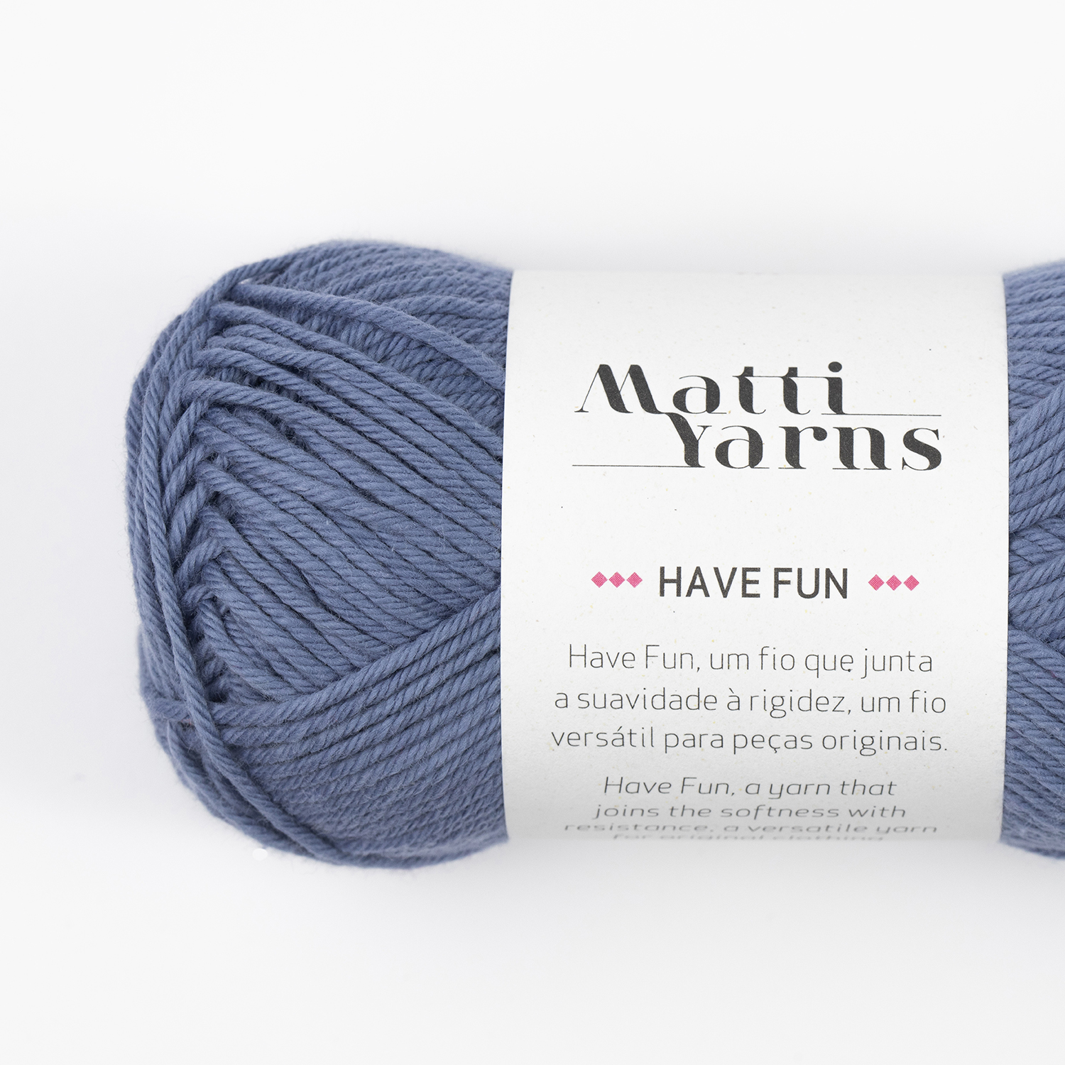 Linha Have Fun (Amigurumi) Matti Yarns 7007 (Azul Jeans Claro)