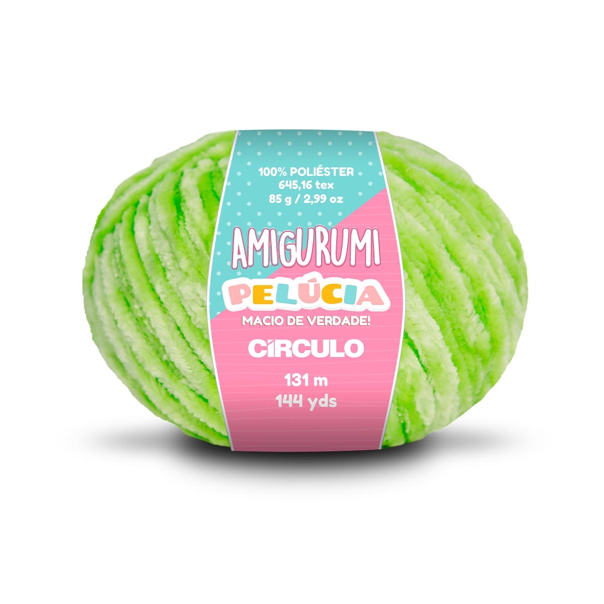 Linha Amigurumi Pelúcia Círculo 5203 (Greenery)